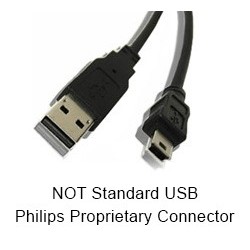 Philips Cordon USB pour Speechmike III et Premium