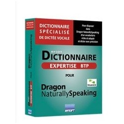 NUANCE Dragon PRO 15 avec Dictionnaire EXPERTISE BTP